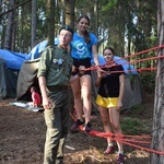 Harcerskie obozowanie 