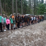 Harcerskie obozowanie 