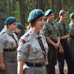 Harcerskie obozowanie 