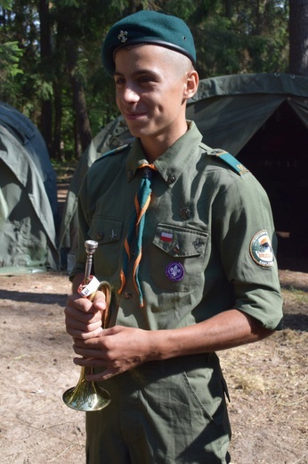 Harcerskie obozowanie 