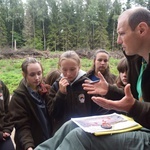 Harcerskie obozowanie 