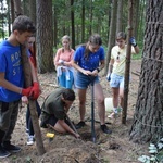 Harcerskie obozowanie 