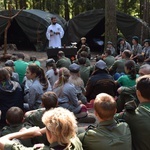 Harcerskie obozowanie 