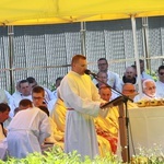 Msza św. w Proszowicach