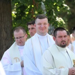 Msza św. w Proszowicach