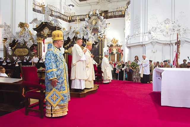 Homilię w tym roku wygłosił bp Włodzimierz Juszczak.