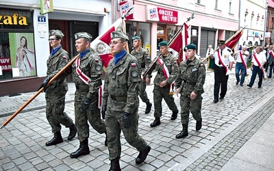 Żołnierze z 31. Batalionu Radiotechnicznego z Wrocławia.