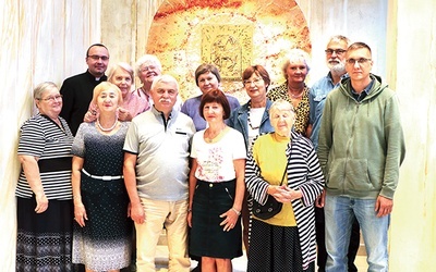 	Uczestnicy spotkania  w „Hosianum”. 