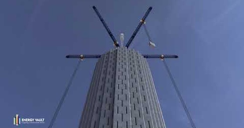 Energy Vault 2019 3D Tower Simulation (4k)