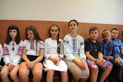 Marszałek Senatu wśród dzieci z Żytomierza i Kijowa na kolonii w Bielsku-Białej Lipniku