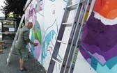 Katowice mają nowy mural, ale stworzony przez "starą" ekipę twórców ze Szwecji