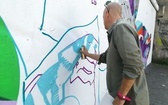 Katowice mają nowy mural, ale stworzony przez "starą" ekipę twórców ze Szwecji