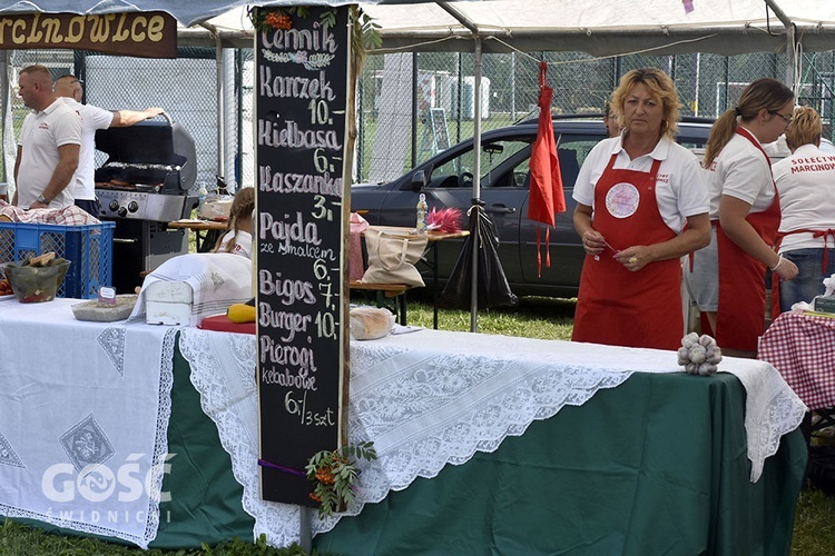 Dożynki gminy Marcinowice w Szczepanowie