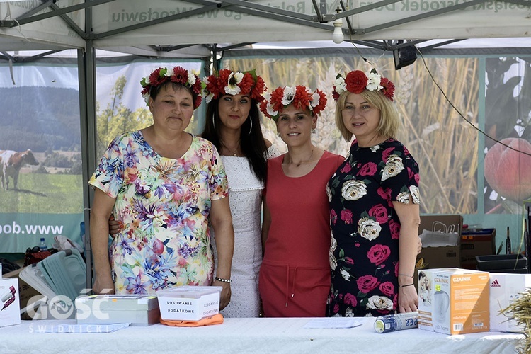 Dożynki gminy Marcinowice w Szczepanowie