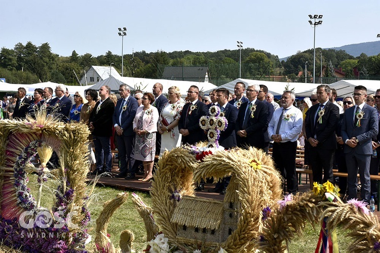 Dożynki gminy Marcinowice w Szczepanowie