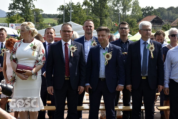 Dożynki gminy Marcinowice w Szczepanowie