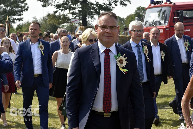 Dożynki gminy Marcinowice w Szczepanowie