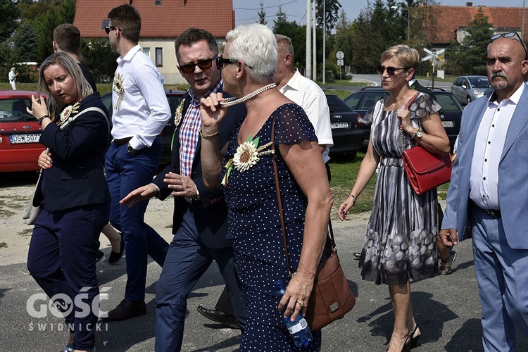 Dożynki gminy Marcinowice w Szczepanowie