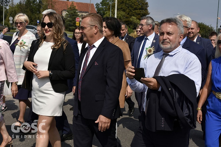 Dożynki gminy Marcinowice w Szczepanowie