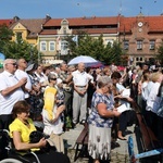 Jubileuszowa Msza św. na rynku w Myślenicach