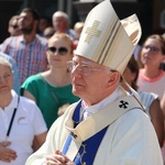 Jubileuszowa Msza św. na rynku w Myślenicach