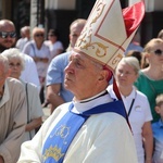 Jubileuszowa Msza św. na rynku w Myślenicach