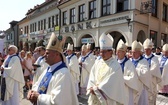 Jubileuszowa Msza św. na rynku w Myślenicach