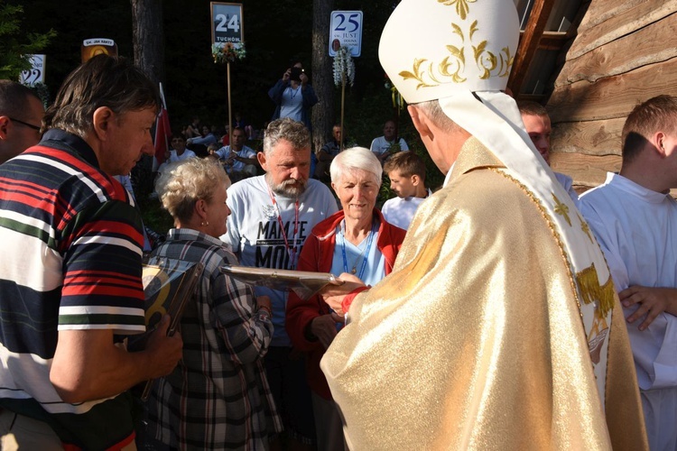 Nabożeństwo i Msza św. w Trzebniowie