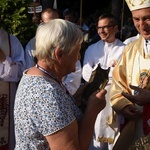 Nabożeństwo i Msza św. w Trzebniowie