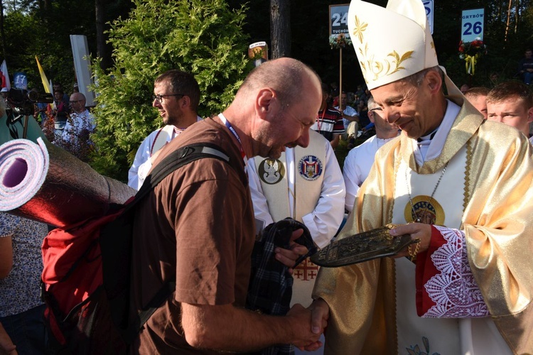 Nabożeństwo i Msza św. w Trzebniowie