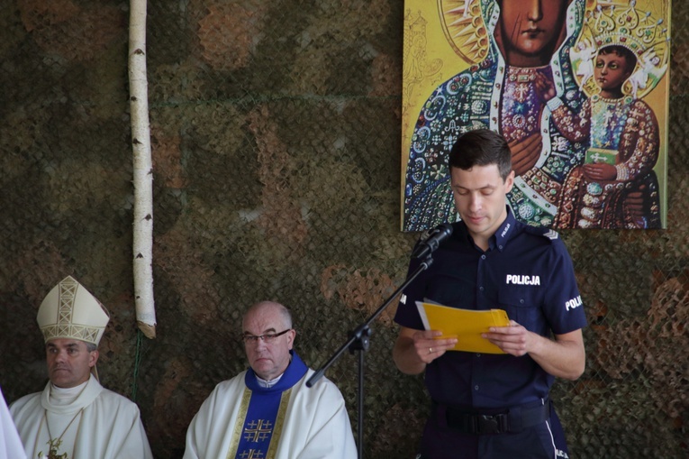 Odpust w kaplicy pomorskiej policji