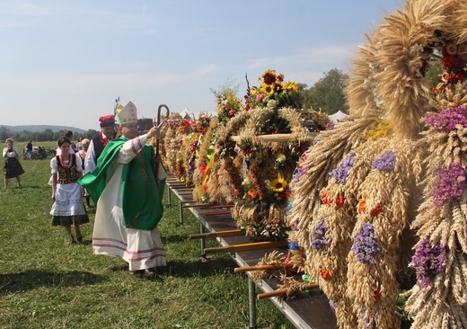 Święto plonów na krakowskich Błoniach