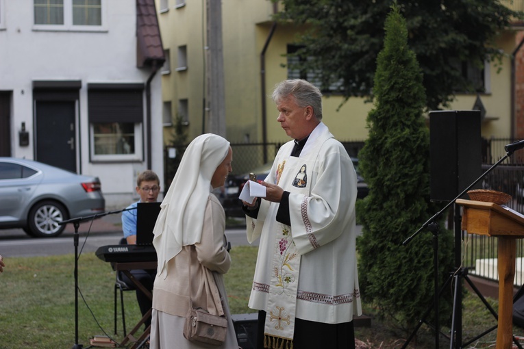 Msza św. przy kapliczce św. Rocha
