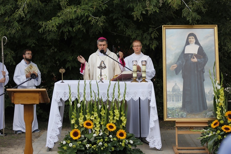 Msza św. przy kapliczce św. Rocha