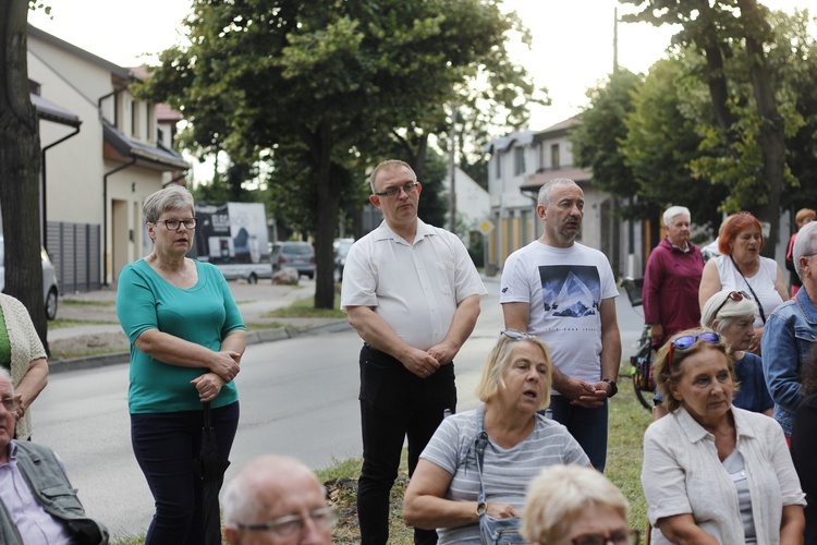 Msza św. przy kapliczce św. Rocha