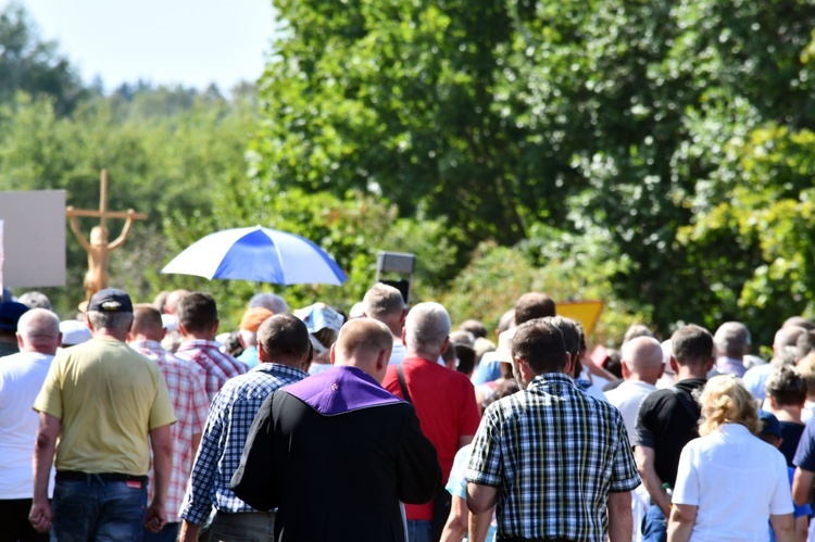 Pielgrzymka Trzeźwości na Świętą Górę Polanowską.