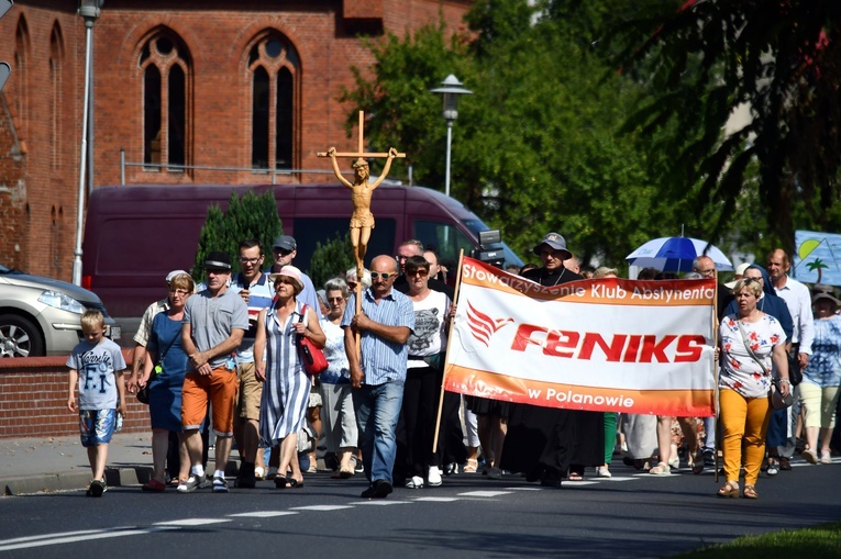 Pielgrzymka Trzeźwości na Świętą Górę Polanowską.