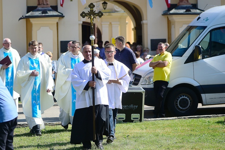 Stoczek Klasztorny. Odpust w sanktuarium Matki Bożej Pokoju