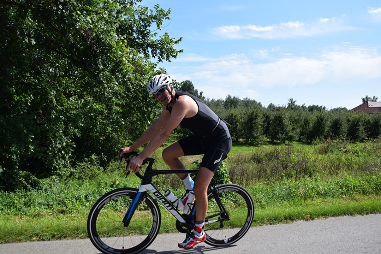 Letni traithlon w Sandomierzu 