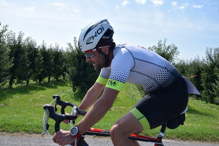 Letni traithlon w Sandomierzu 