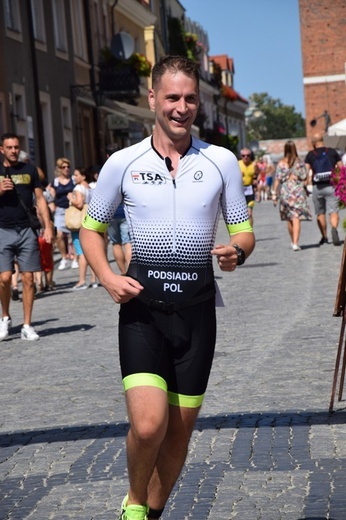 Letni traithlon w Sandomierzu 