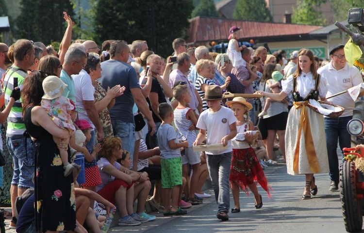 30. Jubileuszowe Dożynki Ekumeniczne w Brennej 2019 - korowód