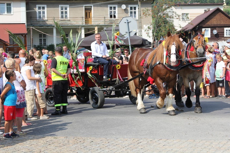 30. Jubileuszowe Dożynki Ekumeniczne w Brennej 2019 - korowód