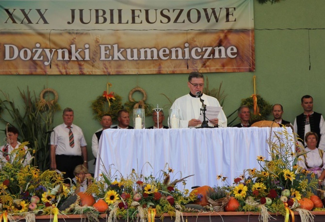 30. Jubileuszowe Dożynki Ekumeniczne w Brennej 2019 - w amfiteatrze