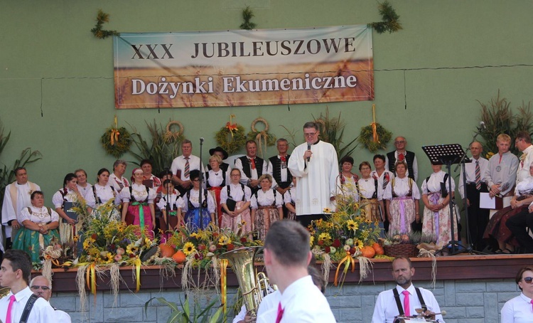 30. Jubileuszowe Dożynki Ekumeniczne w Brennej 2019 - w amfiteatrze