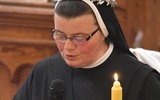 S. Franciszka w czasie odnowienia profesji zakonnej.