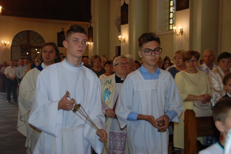 Odpust z poświęceniem figury MB Rzeczyckiej.