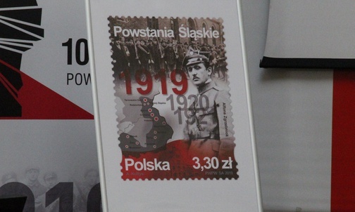 Znaczek upamiętniający I powstanie śląskie pokazała Poczta Polska