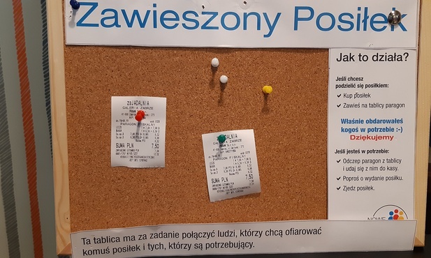 Zabrze. Zawieszony posiłek dla potrzebujących