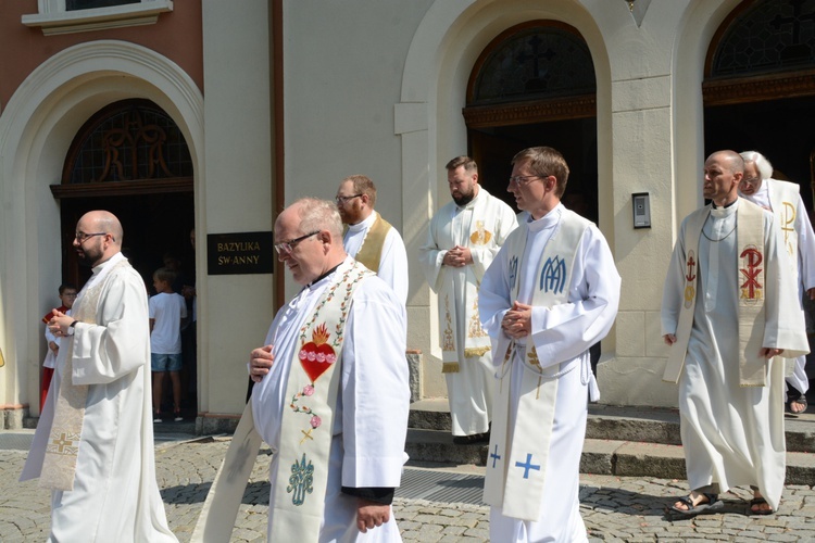 Pielgrzymka LSO na Górę św. Anny